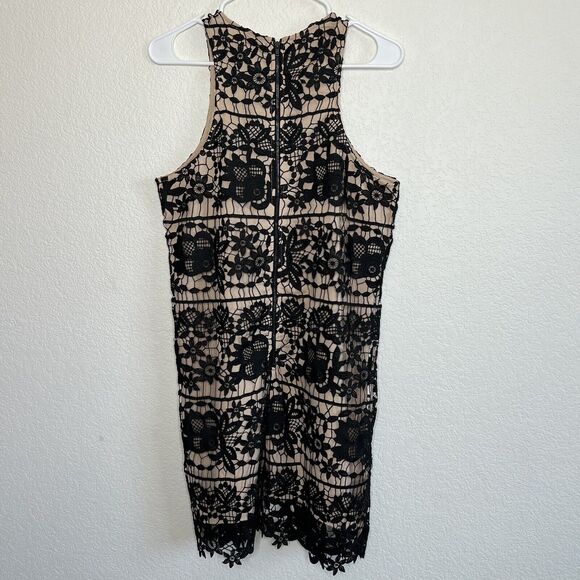 Lovers + Friends Revolve Caspian Sleeveless Lace Mini Cocktail Dress Medium B14 - Picture 6 of 7